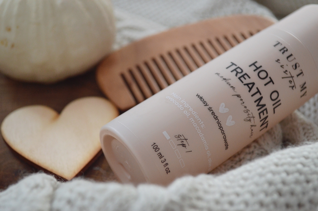 olejowanie włosów jak to robić trust my sister